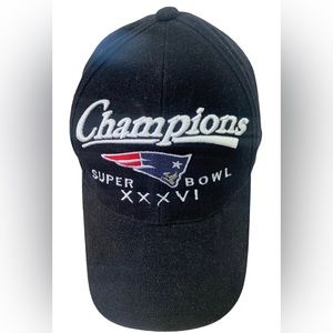 NFL NE Patriots XXXVI Super Bowl Champions Snapback Hat Cap